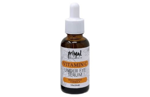 Vitamin C serum dropper bottle for under-eye dark circles